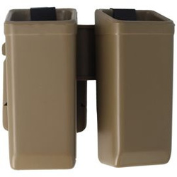 ESP - Dvojité pouzdro na zásobníky pro ráže 9 mm / .40 s upevněním na opasek UBC-01 - MH-MH-04 KH
