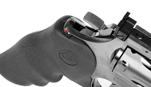 ASG - Replika revolveru Dan Wesson 715 6'' - ocelově šedá - 18191