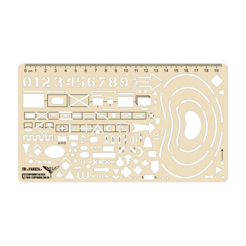 M-Tac - Ruler Tactical Ecopybook Tactical - Transparent - 10273020