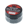 Black Devils - Ocelové kulaté kuličky do vzduchovky - 500 ks - černé - 4,5 mm - 45500ZNBT