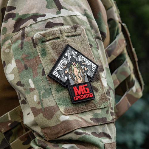 M-Tac - nášivka MG Operator - PVC - s potiskem - plnobarevná - 51348102