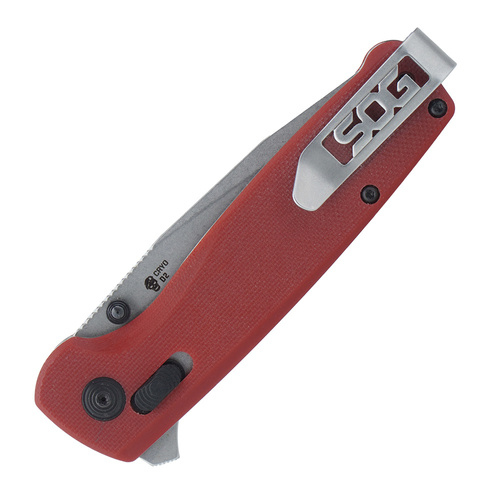 SOG - Zavírací nůž EDC Terminus XR G10 - červený - TM1023-BX
