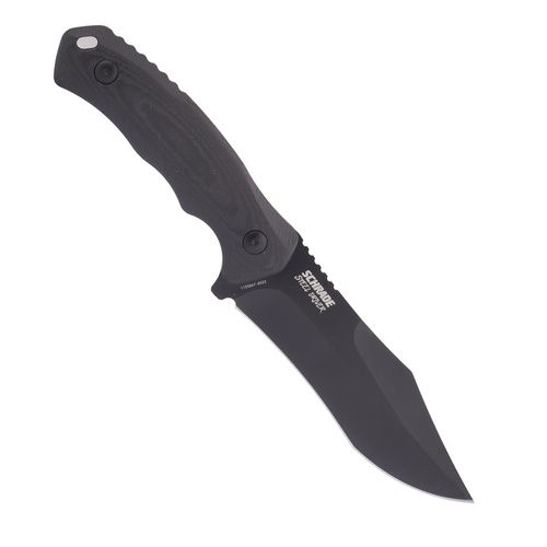 Schrade - Lovecký nůž s pevnou čepelí Steel Driver - Black - 1182618