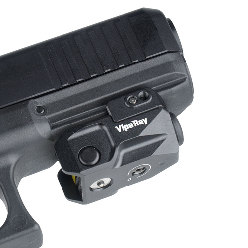 VipeRay - Scrapper Laserové terčové ukazovátko Subkompaktní pistole - Červený laser - Černá - VRRL-P01