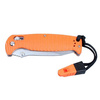 Ganzo - Zavírací nůž G7412P-OR-WS s píšťalkou - 440C - oranžový - G7412P-OR-WS