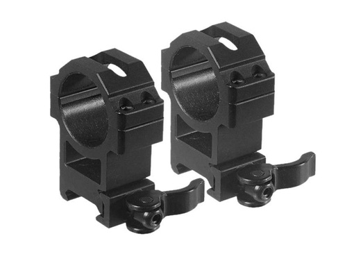 Leapers - Dvoudílná montáž na zaměřovač UTG® Max Strength - vysoká - Weaver / Picatinny - 30 mm trubka - RQ2W3224 