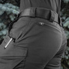 M-Tac - Taktické šortky Aggressor - Polycotton - Rip-Stop - Black - 20018002