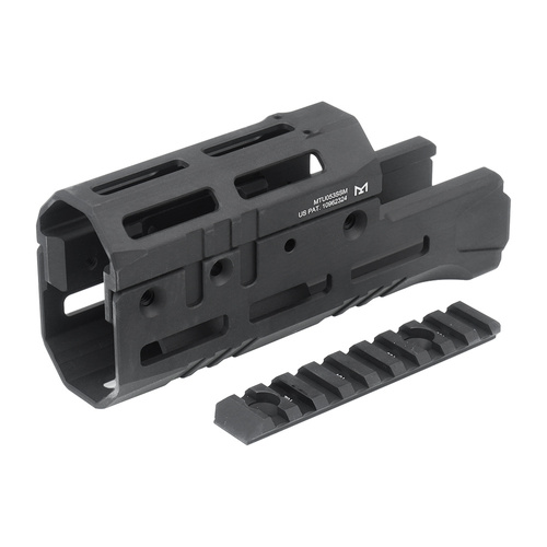 UTG - Chránič ruky pro AK 47 Super Slim Drop-In - M-LOK - hliník - černý - MTU053SSM