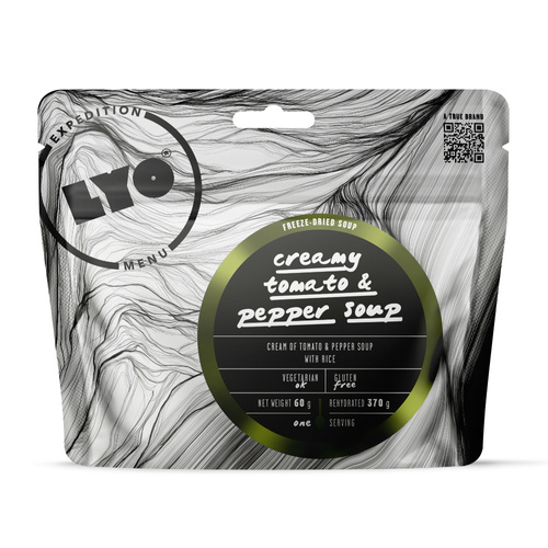 LyoFood - Lyofilizovaná krmná dávka Lyo Expedition - Krémová rajčatová polévka - 370 g