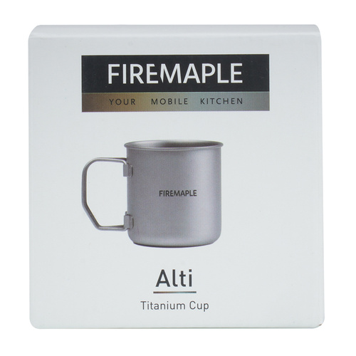 Fire Maple - Cestovní hrnek Alti - 300 ml - Titanium