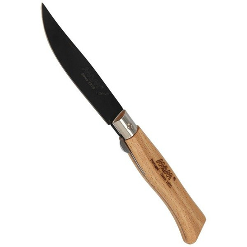 MAM - Zavírací nůž Black Titanium, Bukové dřevo 83 mm - 2085