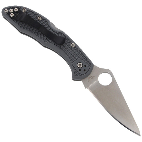 Spyderco - Nůž Delica® 4 FRN Flat Ground Gray - C11FPGY