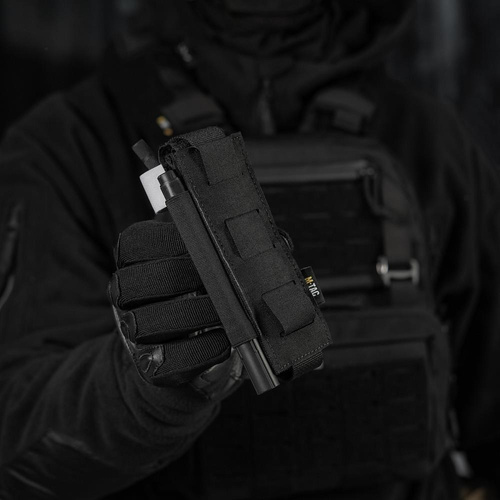 M-Tac - Taktická kapsa na škrtidlo s panelem Molle Gen. III - černá - 10137302