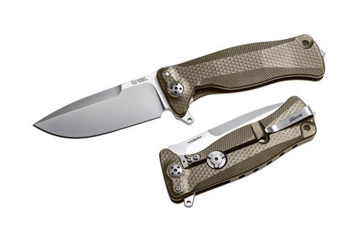 LionSteel - Zavírací nůž SR11 - Sleipner - Brown - SR11 B