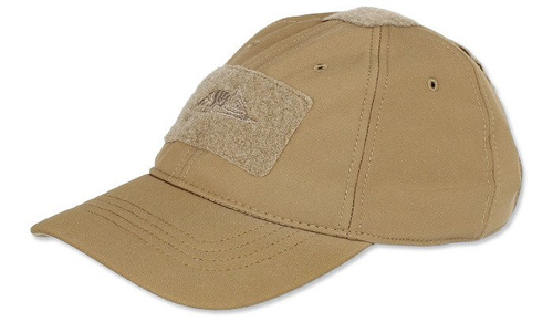 Helikon - Taktická zimní čepice - Shark Skin Softshell - Coyote - CZ-BBW-FS-11