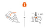 Petzl - BINDI® Ultralehká dobíjecí čelovka - černá - E102AA00