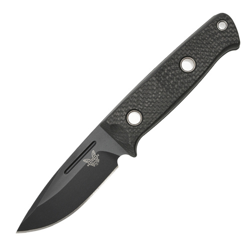 Benchmade - Nůž pro přežití 165BK Mini Bushcrafter - CPM-CruWear - Black - 165BK