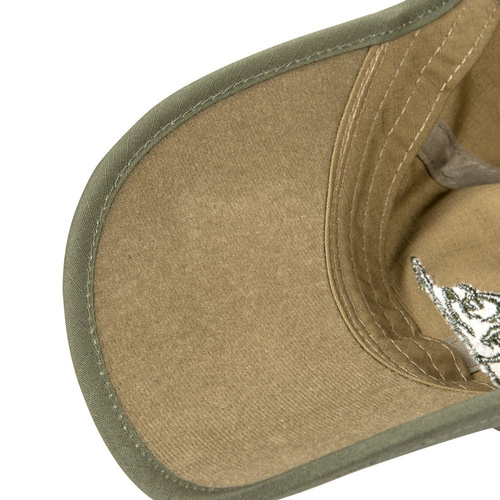 Helikon - Kšiltovka s logem - PolyCotton Ripstop - Adaptive Green / Coyote - CZ-LGC-PR-1211A
