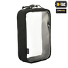 M-Tac - Malý průhledný organizér Elite - 22 x 14 cm - černý - 10147002-S