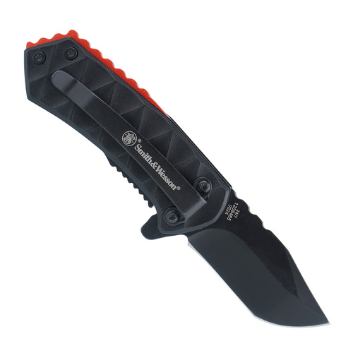 Smith&Wesson - Zavírací nůž 24/7 - 8Cr13MoV - Clip Point - černý - 1208417