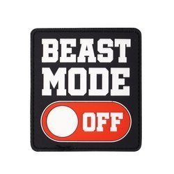 101 Inc - 3D záplata - Beast Mode Off - 444130-7301