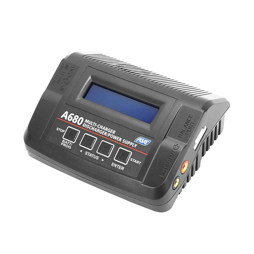 ASG - A680 Nabíječka - LiPo, Li-ion, LiFe, LiHV, NiCd, NiMH, PB - 19429