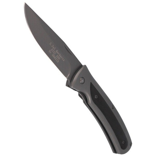 Herbertz Solingen - Nůž Titanuim Clip Point Folder - 566212