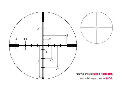 Vortex Optics - Puškohled Crossfire II - 4-12x40 - AO BDC - 1'' - černý - CF2-31019