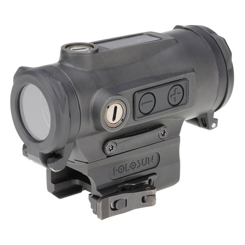 Holosun - HE530C Red Dot Sight - 30 mm - Absolute CoWitness - MRS - Solární panel - Titan - Červený - HE530C-RD
