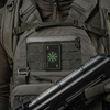 M-Tac - Helmet of Terror Map Patch - výšivka - černá/olivová - 51392201