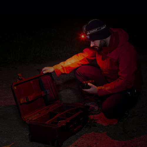 Fenix - Dobíjecí čelovka LED s baterií 2600 mAh - 1200 lumenů - HM60R 