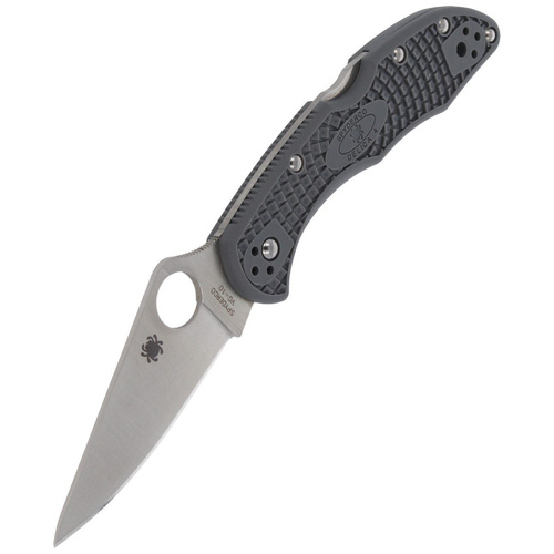 Spyderco - Nůž Delica® 4 FRN Flat Ground Gray - C11FPGY