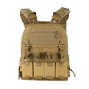 M-Tac - Taktická vesta s plátovým pouzdrem Fast XL QRS - Coyote - 51670005