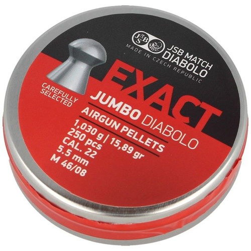 JSB - Přesné Jumbo pelety - 5,51 mm - 250 ks - 546246-250