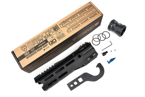 Strike Industries - Hliníkový chránič ruky Gridlok LITE 8,5" - AR-15 - černý - SI-GRIDLOK-LITE-8.5-BK