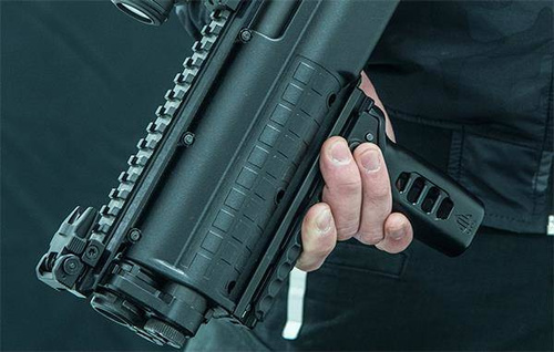 Leapers - UTG Super Slim Forward Grip - Picatinny - Black - MT-FGP01