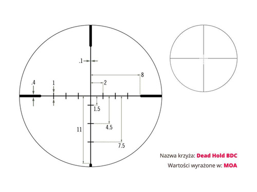 Vortex Optics - Puškohled Crossfire II 6-24x50 - 30 mm - AO BDC - CF2-31045