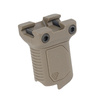 Strike Industries - Úhlový vertikální grip Picatinny - krátký - FDE - SI-AR-CMAG-RAIL-S-FDE