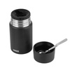 SIGG - Dóza na potraviny s miskou a vidličkou z drahokamu Obsidián - 0,75 l - černá - 8734.20