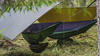 Lesovik - Turistická houpací síť DRAKA s moskytiérou a závěsem SNEKA - Treetop Green