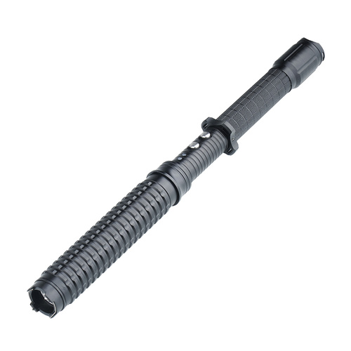 Guard - Paralyzér s LED svítilnou X10 Strobo Baton - hliník - černý - YC-X10