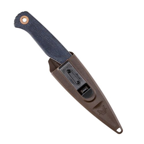 Benchmade - Nůž pro přežití EDC Dacian - Spear Point - Canvas Micarta - CPM MagnaCut - Blue Denim - 203