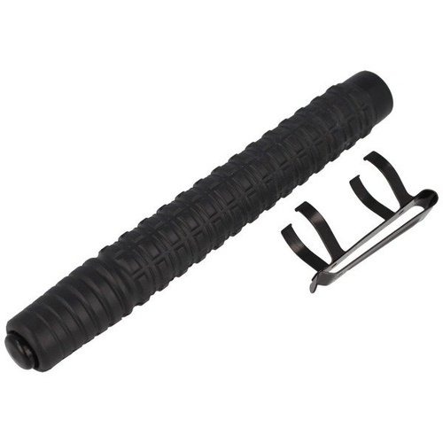 ESP - Tvrzený roztažitelný obušek s klipem - 21" - Extra Grip rukojeť - Černá - EXB-21H BLK BC-01