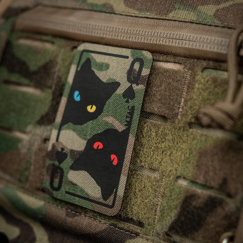 M-Tac - Nášivka Piková dáma - Cordura 500D - MultiCam/černá - 51362008