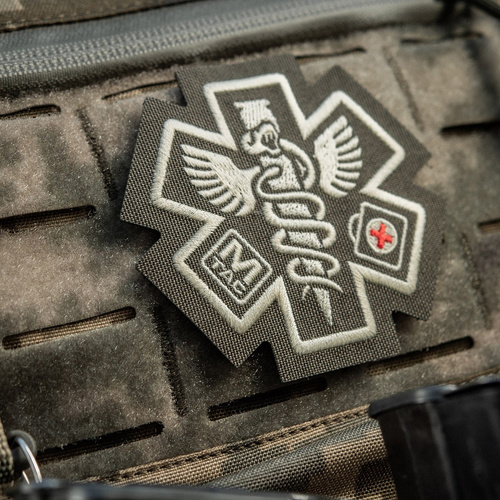 M-Tac - Vyšívaná zdravotnická nášivka - Ranger Green - 51432023
