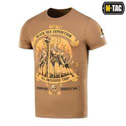 M-Tac - Pánské tričko Black Sea Expedition - Coyote Brown - 80025017
