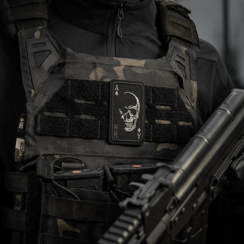 M-Tac - Morální nášivka Face of War - Cordura - Černá - 51389002