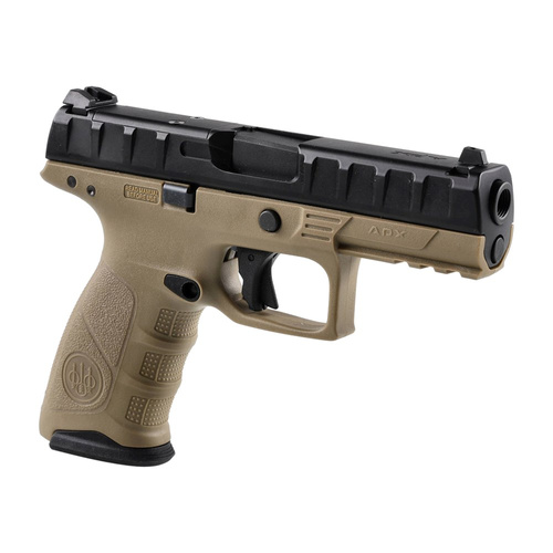 Umarex - ASG replika pistole Beretta APX RDO - zelený plyn - FDE - 2.6537