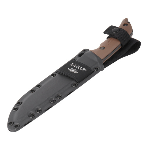 Ka-Bar - Nůž pro přežití Jarosz Camp Turok - Black / Brown - 7511 