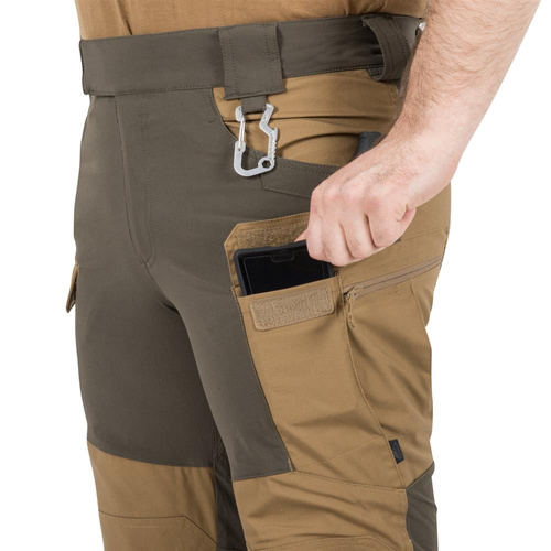 Helikon - Hybridní kalhoty Outback® - DuraCanvas® - Coyote - SP-HOP-DC-11